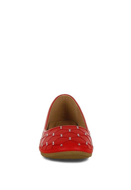 Gia Rhinestone Embellished Women's Ballerinas - Shop Style & More | Fresh Looks, Everyday Deals & Free Shipping