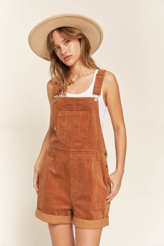 Corduroy Adjustable Shoulder Straps Overall PLUS - Shop Style & More | Fresh Looks, Everyday Deals & Free Shipping