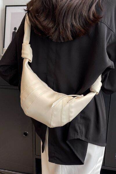 Zenana Vegan Leather Croissant Crossbody Bag - Shop Style & More | Fresh Looks, Everyday Deals & Free Shipping