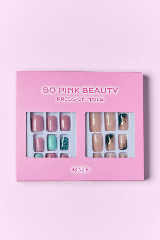 SO PINK BEAUTY Press On Nails 2 Packs - Shop Style & More | Fresh Looks, Everyday Deals & Free Shipping