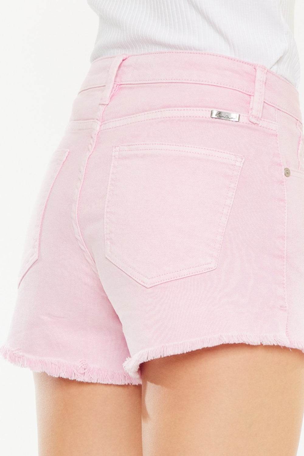 Kancan Raw Hem High Waist Denim Shorts - Shop Style & More | Fresh Looks, Everyday Deals & Free Shipping