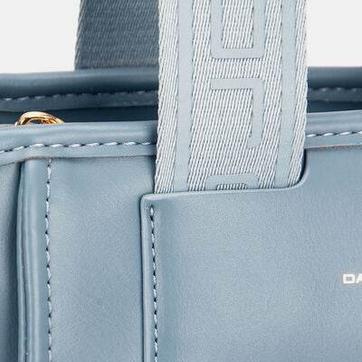 David Jones Small Handbag with Embossed Pattern Handles - Shop Style & More | Fresh Looks, Everyday Deals & Free Shipping