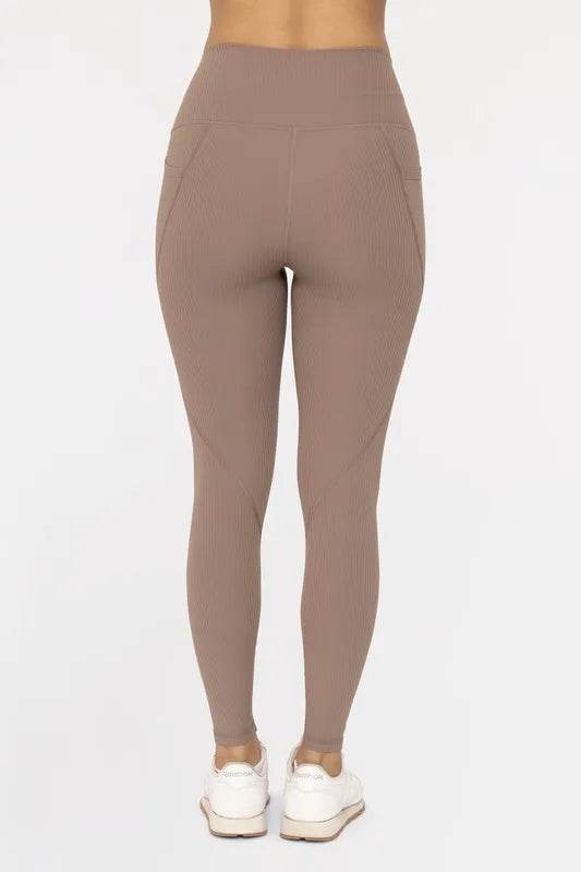 MONO B Soft Ribbed High Waisted Leggings - Shop Style & More | Fresh Looks, Everyday Deals & Free Shipping