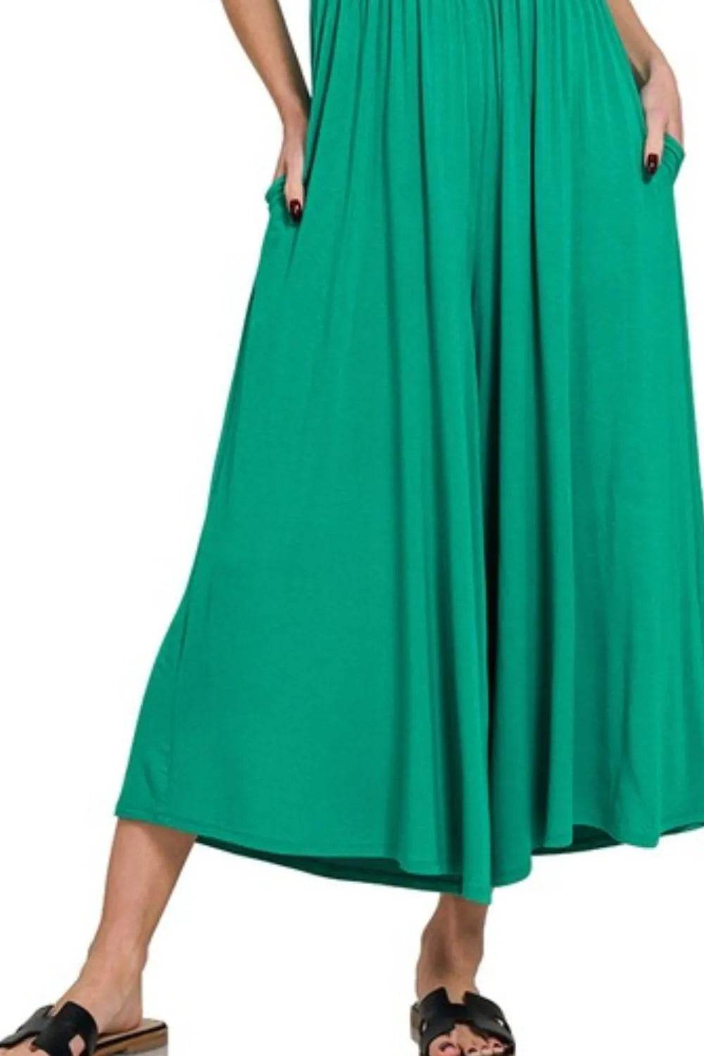 Zenana Double Layered Short Sleeve Jumpsuits - Shop Style & More | Fresh Looks, Everyday Deals & Free Shipping