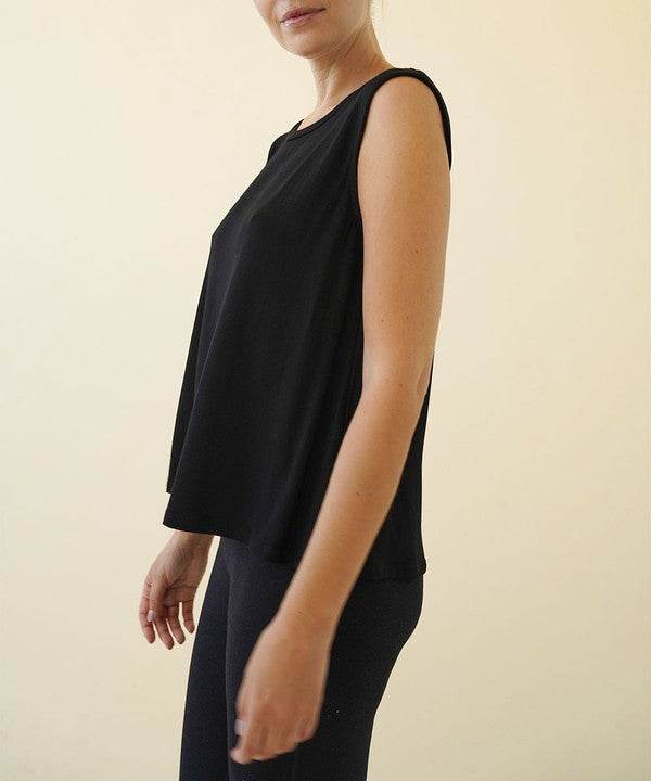 BAMBOO MUSCLE SLEEVLESS TOP - Shop Style & More | Fresh Looks, Everyday Deals & Free Shipping