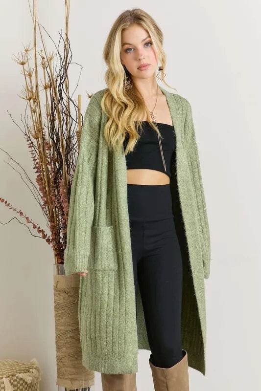 ADORA Super Soft Rib Knit Cardigan - Shop Style & More | Fresh Looks, Everyday Deals & Free Shipping