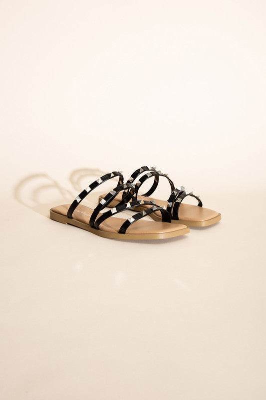 TEMIRA-S Stud Flat Slides - Shop Style & More | Fresh Looks, Everyday Deals & Free Shipping