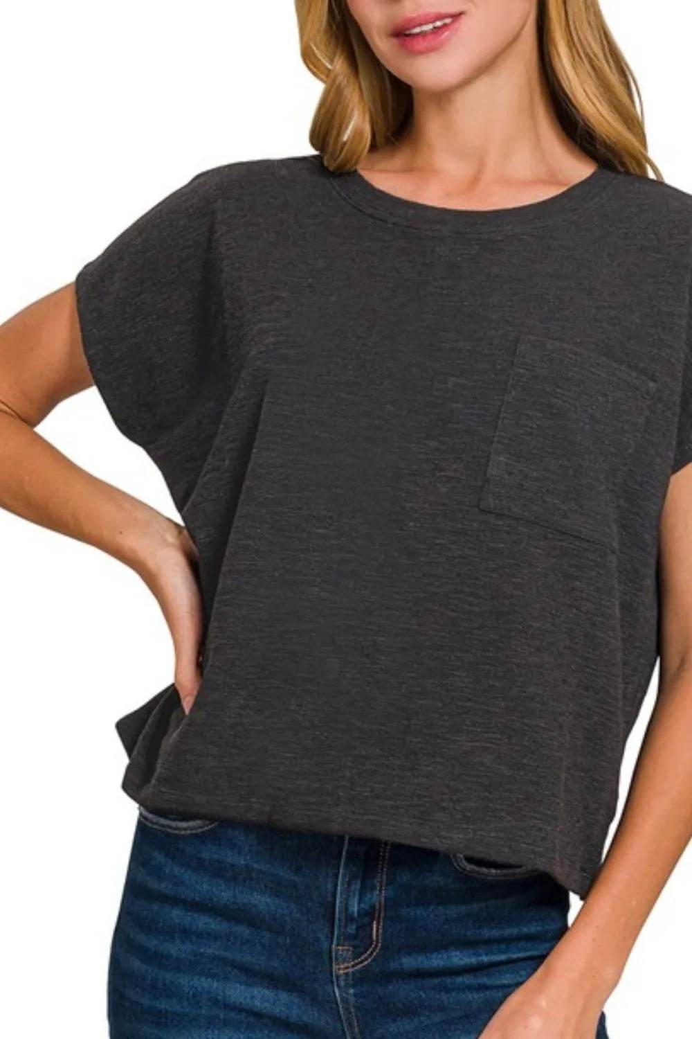 Zenana Round Neck Short Sleeve T-Shirt - Shop Style & More | Fresh Looks, Everyday Deals & Free Shipping