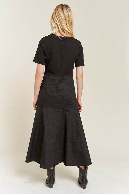 KNIT MIX DRESS - Shop Style & More | Fresh Looks, Everyday Deals & Free Shipping