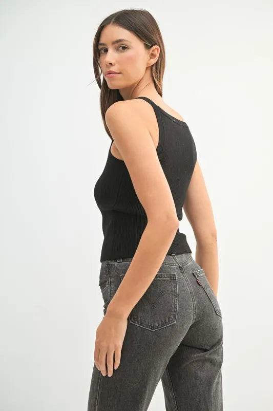 MABLE Ribbed Knit Tank - Shop Style & More | Fresh Looks, Everyday Deals & Free Shipping