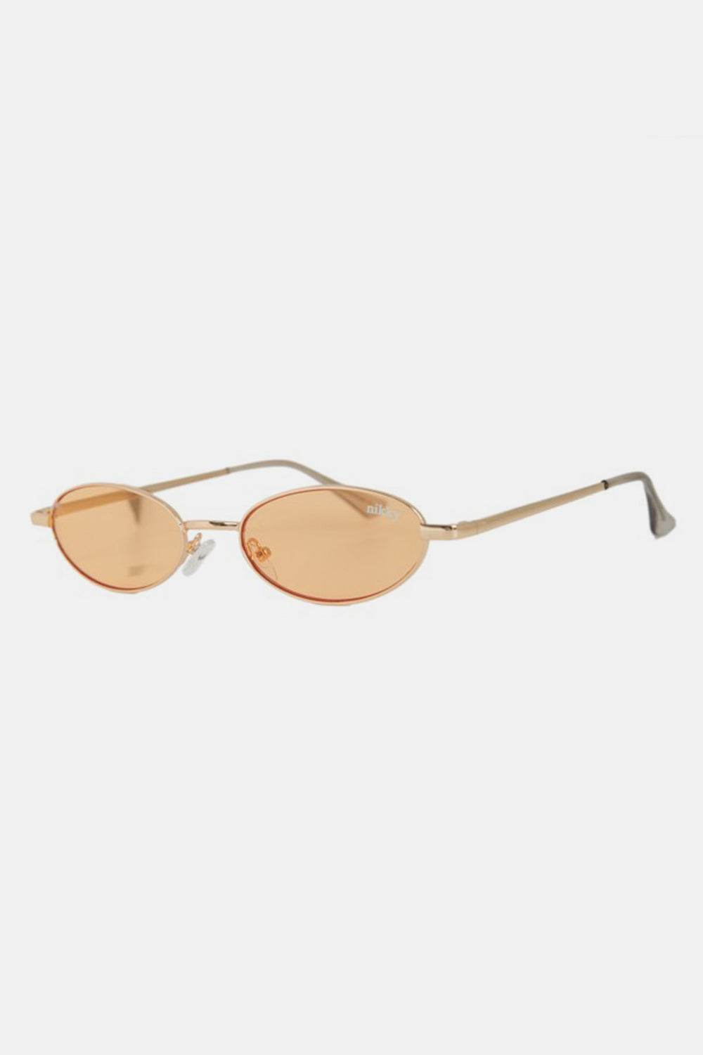 Nicole Lee USA Metal Frame Finley Oval Sunglasses - Shop Style & More | Fresh Looks, Everyday Deals & Free Shipping