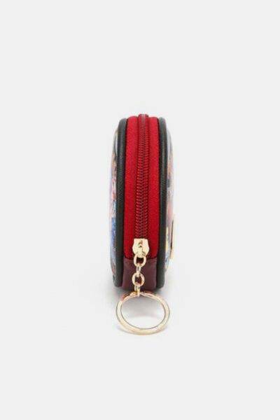 Nicole Lee USA Keychain Round Coin Purse - Shop Style & More | Fresh Looks, Everyday Deals & Free Shipping