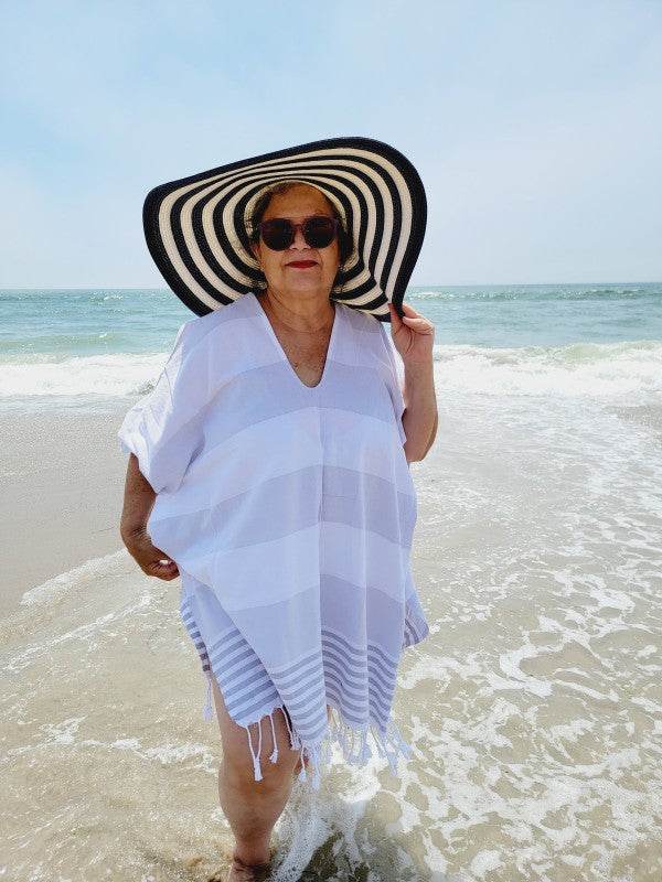 Beach cover up, Beach Dress - Gray - Shop Style & More | Fresh Looks, Everyday Deals & Free Shipping