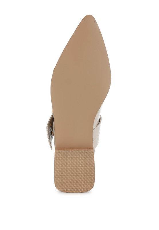 Betula Eyelets & Buckle Detail Flats - Shop Style & More | Fresh Looks, Everyday Deals & Free Shipping