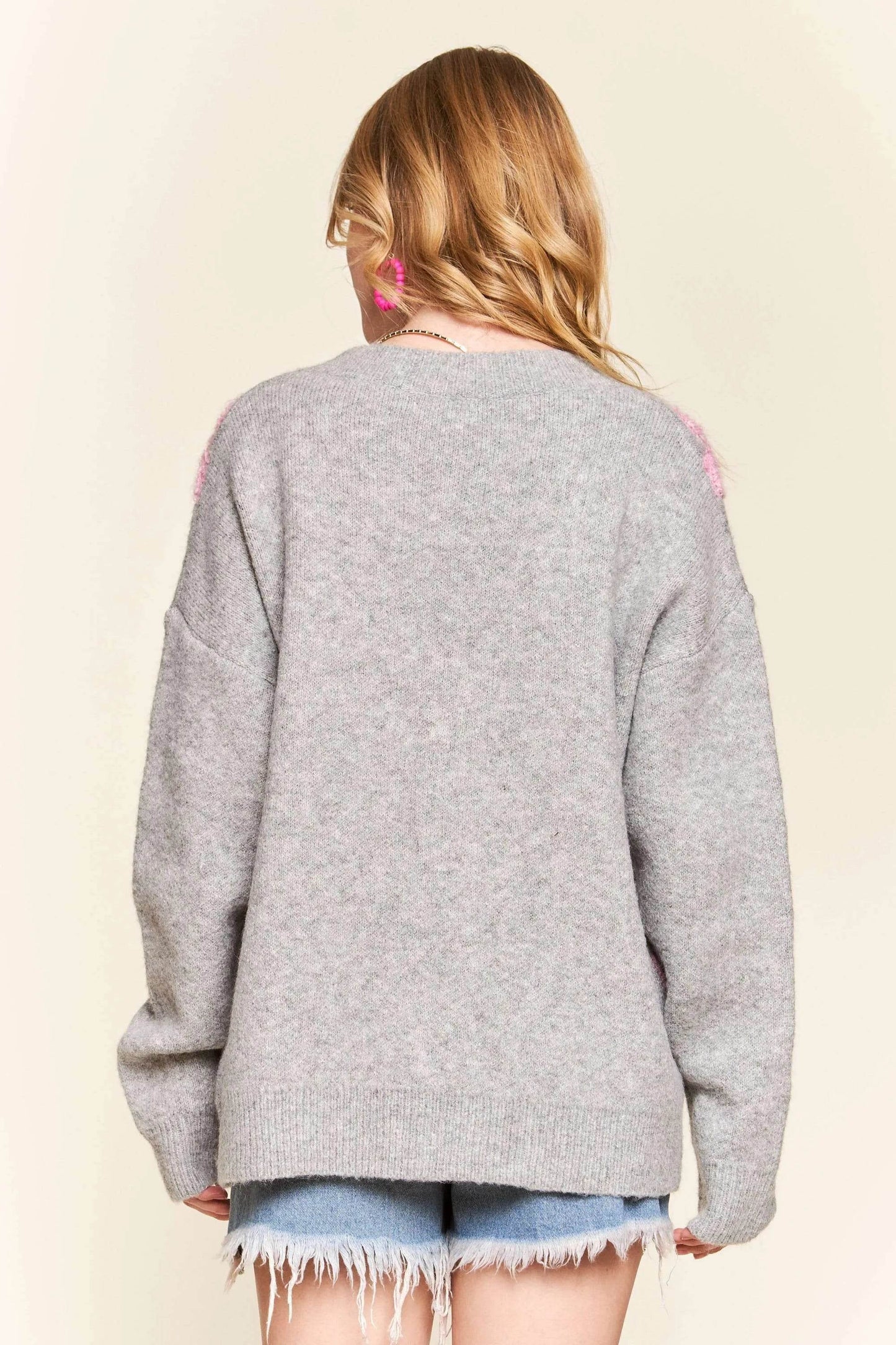 ADORA Button Down Heart Sweater Cardigan - Shop Style & More | Fresh Looks, Everyday Deals & Free Shipping