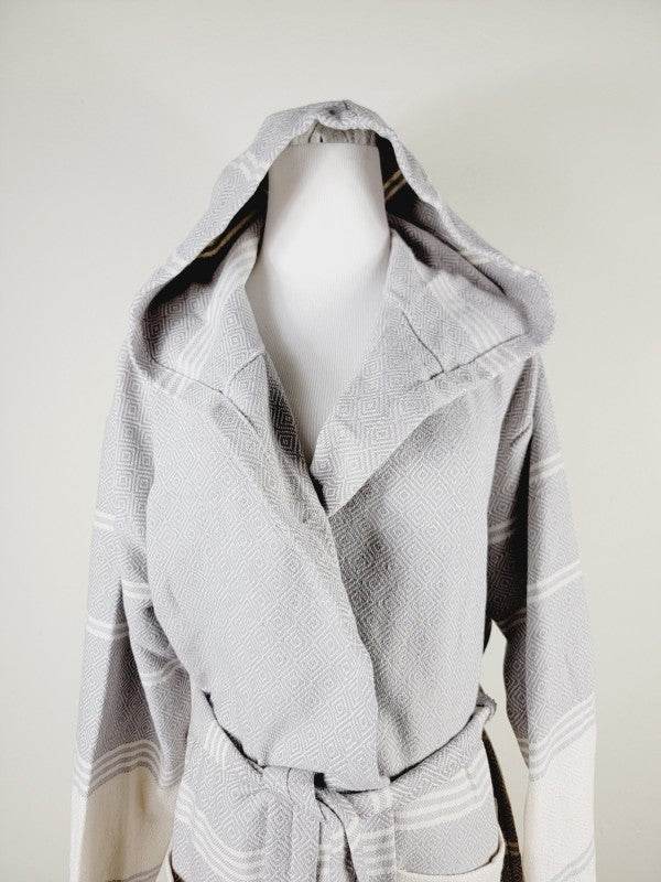 Unisex Robe, Beach or spa Robe with pockets - Gray - Shop Style & More | Fresh Looks, Everyday Deals & Free Shipping