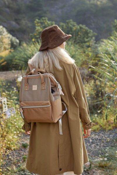 Himawari Water Resistant Canvas Backpack Bag with Side Pockets - Shop Style & More | Fresh Looks, Everyday Deals & Free Shipping