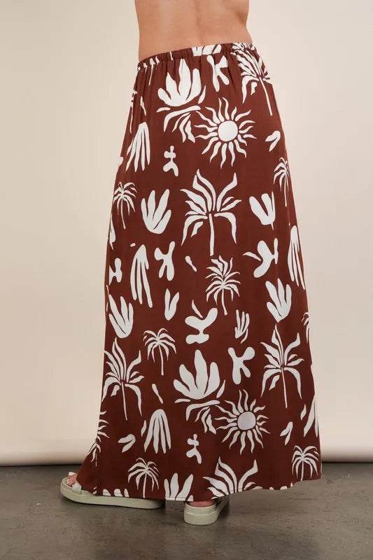 VERY J Printed Resort Midi Skirt - Shop Style & More | Fresh Looks, Everyday Deals & Free Shipping