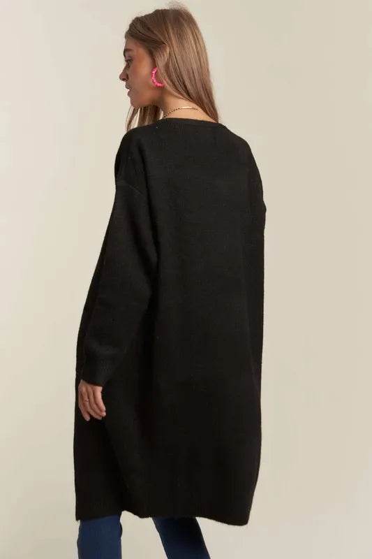 ADORA 2tone Sweater Open Cardigan - Shop Style & More | Fresh Looks, Everyday Deals & Free Shipping