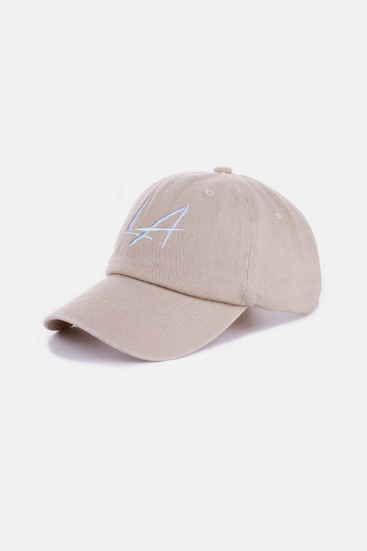 Zenana Washed Embroidered City Baseball Cap - Shop Style & More | Fresh Looks, Everyday Deals & Free Shipping