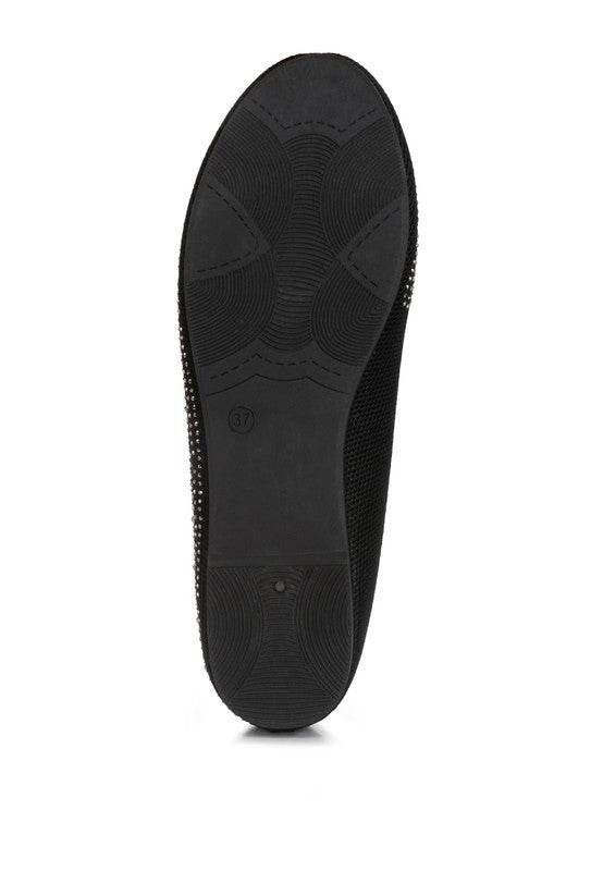 Splash Rhinestones Embellished Ballet Flats - Shop Style & More | Fresh Looks, Everyday Deals & Free Shipping