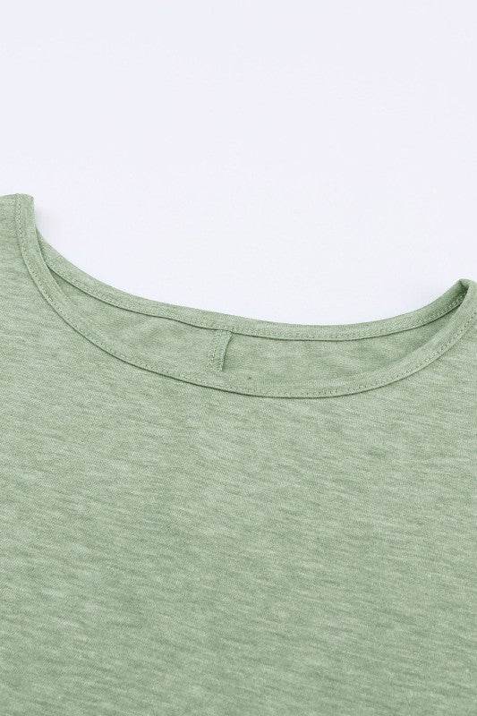 Dani Smocked 3/4 Sleeve Casual Loose Top - Shop Style & More | Fresh Looks, Everyday Deals & Free Shipping