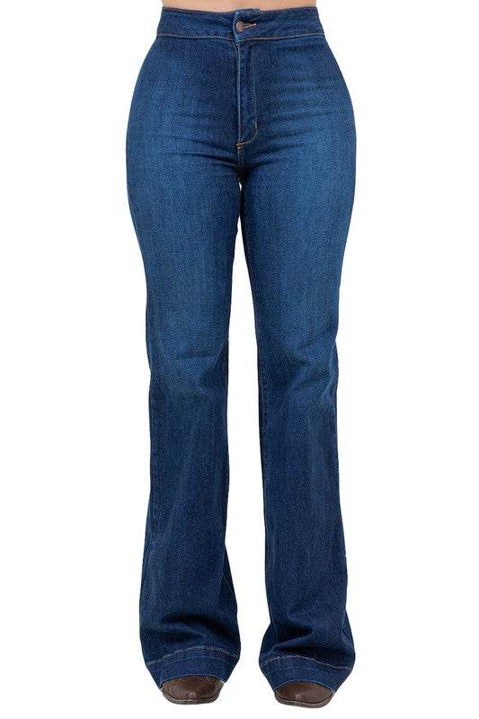 Harley Wide Leg Dark Blue- Inseam 34 - Shop Style & More | Fresh Looks, Everyday Deals & Free Shipping