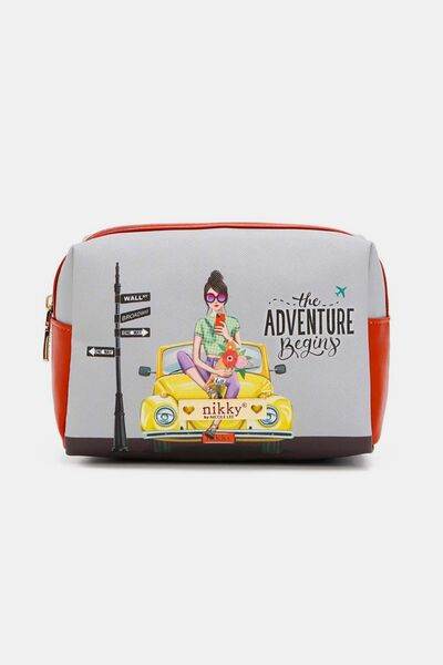 Nicole Lee USA Printed Extra Large Cosmetic Pouch - Shop Style & More | Fresh Looks, Everyday Deals & Free Shipping