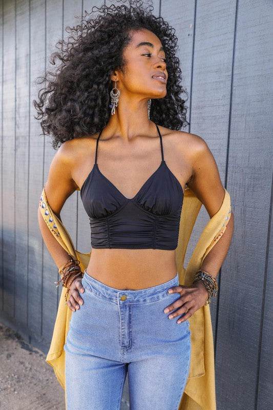 Ruched Bralette - Shop Style & More | Fresh Looks, Everyday Deals & Free Shipping