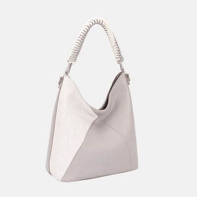 David Jones Woven Handle PU Leather Handbag - Shop Style & More | Fresh Looks, Everyday Deals & Free Shipping