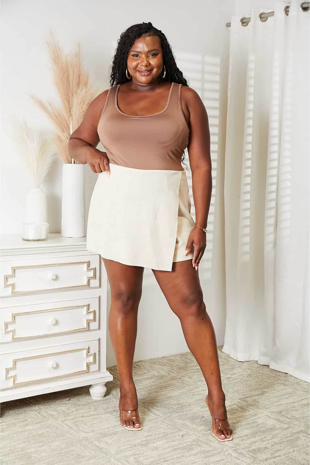 HEYSON Full Size Mini Skort - Shop Style & More | Fresh Looks, Everyday Deals & Free Shipping