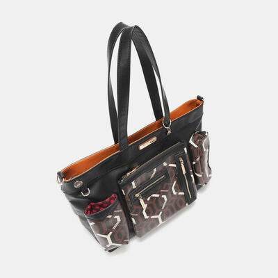 Nicole Lee USA Geometric Pattern Large Handbag - Shop Style & More | Fresh Looks, Everyday Deals & Free Shipping