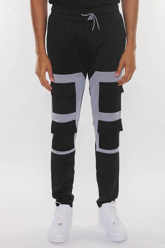 COLOR BLOCK CARGO TRACK PANT - Shop Style & More | Fresh Looks, Everyday Deals & Free Shipping