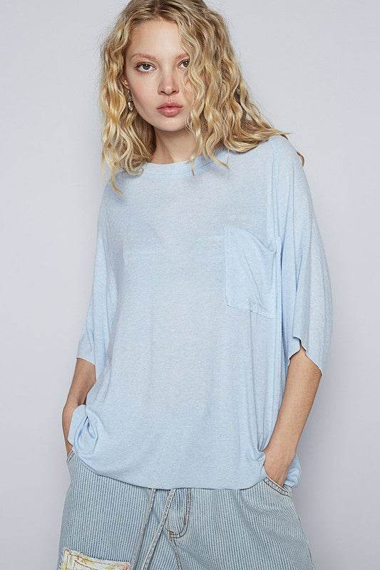 POL Round Neck Half Sleeve T-Shirt - Shop Style & More | Fresh Looks, Everyday Deals & Free Shipping
