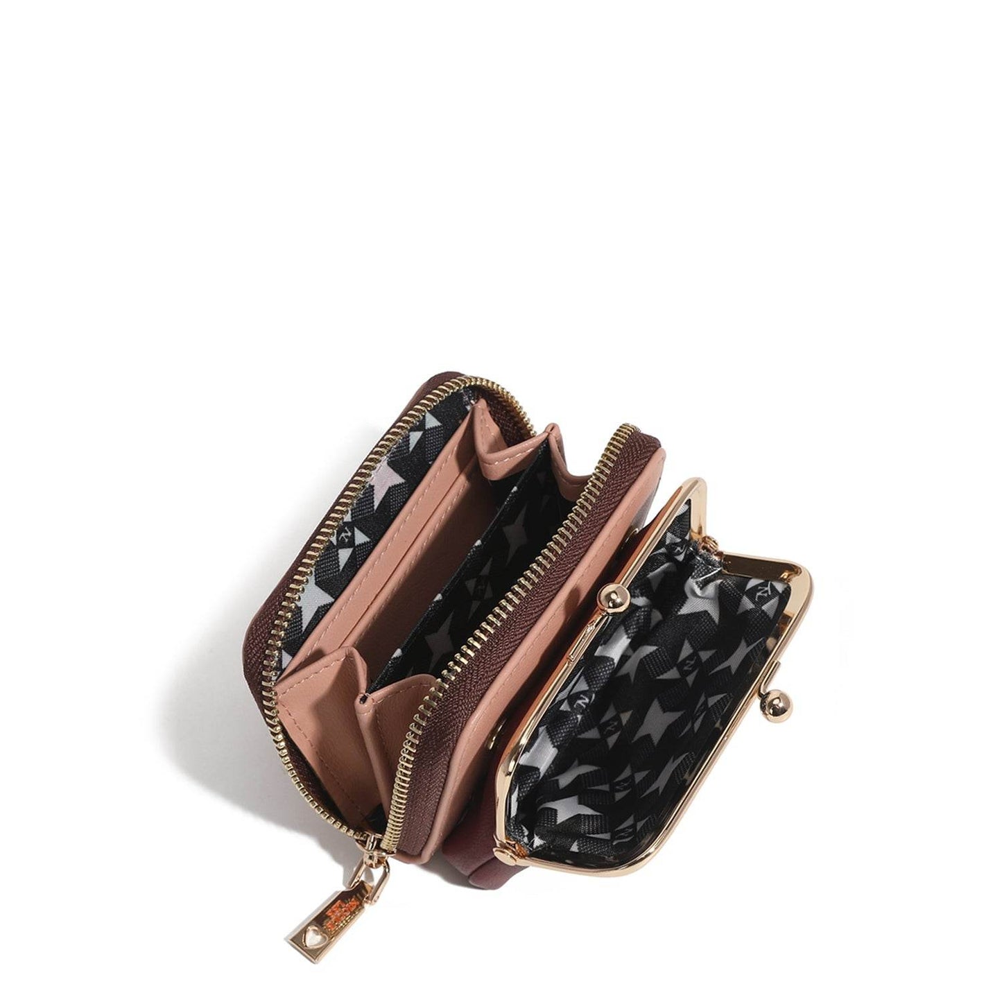 Nicole Lee USA Kiss-Lock Vegan Leather Mini Wallet - Shop Style & More | Fresh Looks, Everyday Deals & Free Shipping