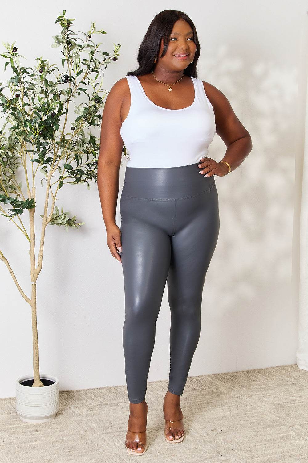 LOVEIT Full Size Wide Waistband High Waist Leggings - Shop Style & More | Fresh Looks, Everyday Deals & Free Shipping
