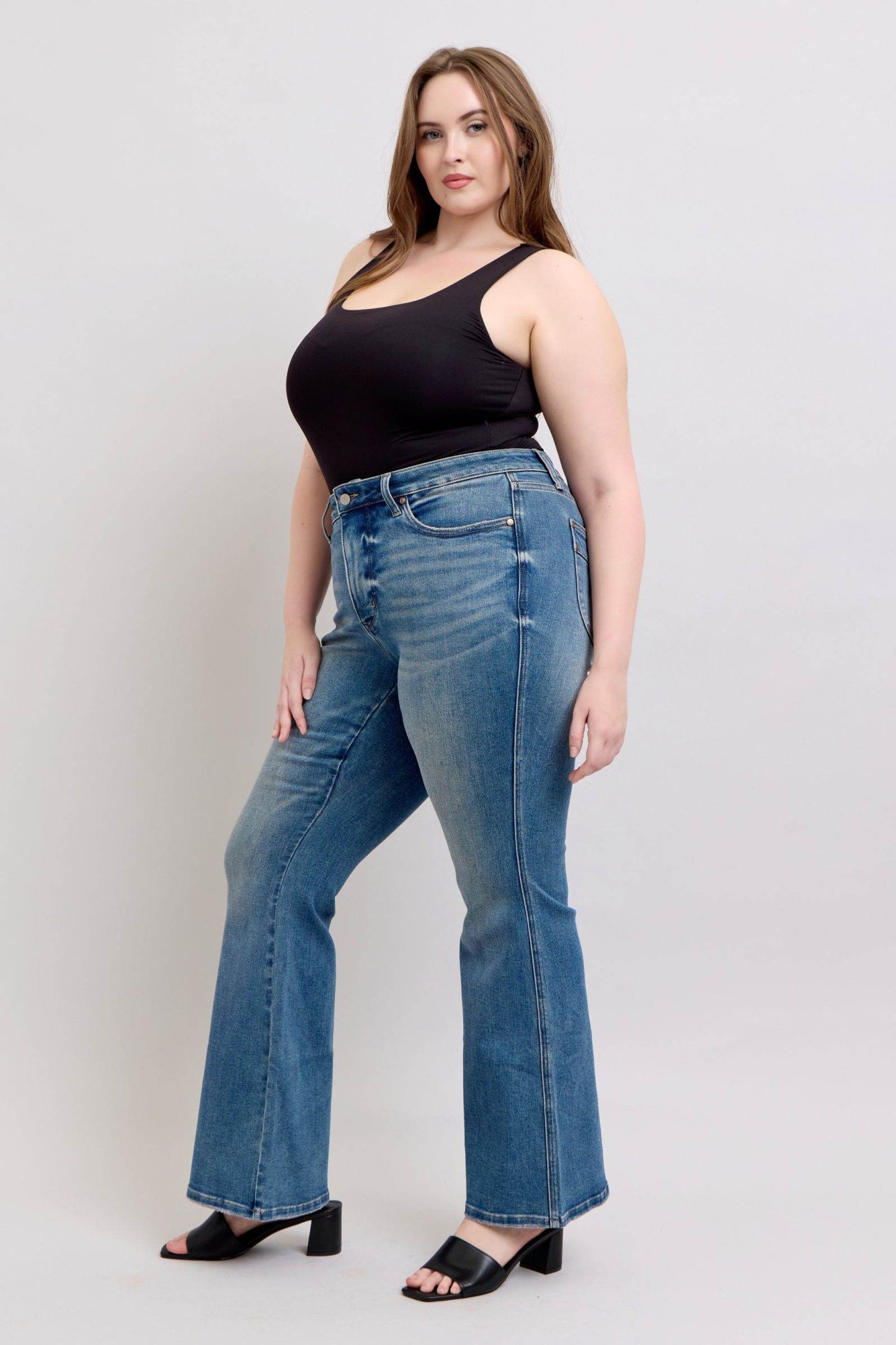 Judy Blue MR Tummy Control Vintage Wash Jeans - Shop Style & More | Fresh Looks, Everyday Deals & Free Shipping