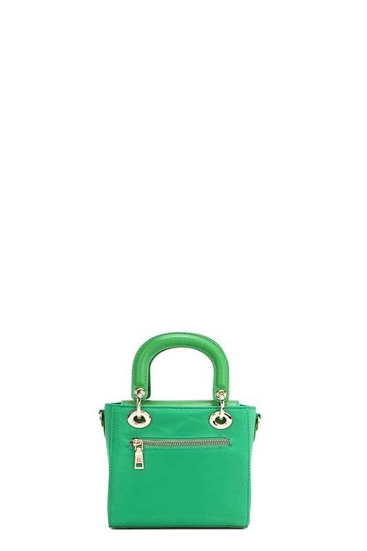 Nicole Lee USA Color Patch Handbag with Top Handle - Shop Style & More | Fresh Looks, Everyday Deals & Free Shipping