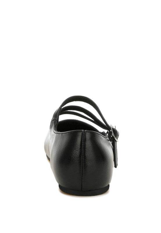 Macarina Triple Strap Mary Jane Ballerinas - Shop Style & More | Fresh Looks, Everyday Deals & Free Shipping