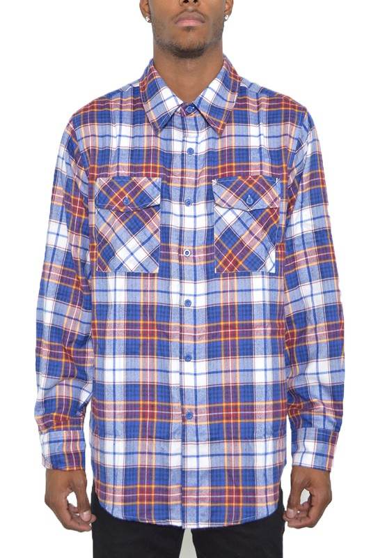 Regular Fit Checker Plaid Flannel Long Sleeve - Shop Style & More | Fresh Looks, Everyday Deals & Free Shipping