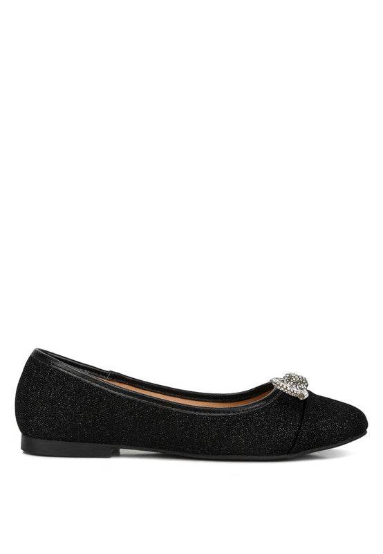 Gizeh Women Rhinestone Embellished Ballerinas - Shop Style & More | Fresh Looks, Everyday Deals & Free Shipping