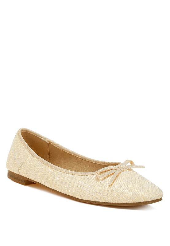 Paper Rings Raffia Ballet Flats - Shop Style & More | Fresh Looks, Everyday Deals & Free Shipping