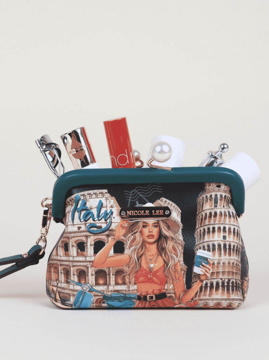 Nicole Lee USA Chelsea Pearl Kiss-Lock Coin Purse - Shop Style & More | Fresh Looks, Everyday Deals & Free Shipping