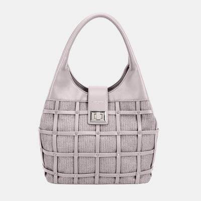 David Jones Rivet Decor Handbag - Shop Style & More | Fresh Looks, Everyday Deals & Free Shipping