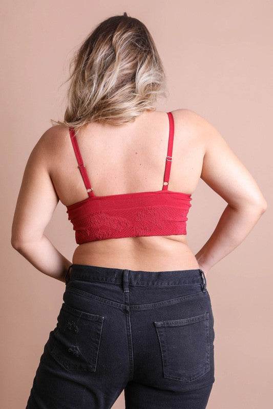 Seamless Padded Textured Brami Plus Size - Shop Style & More | Fresh Looks, Everyday Deals & Free Shipping