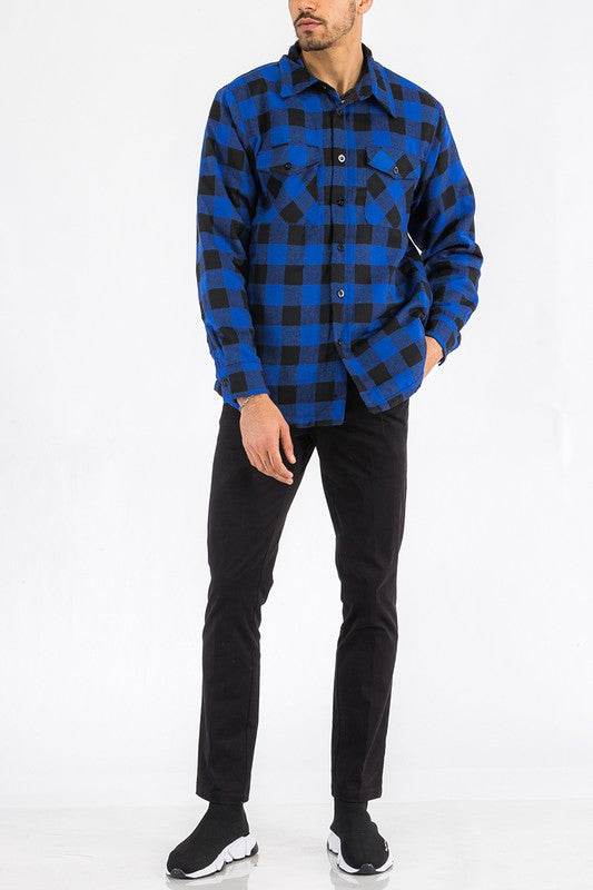 Mens Quilted Padded Flannel - Shop Style & More | Fresh Looks, Everyday Deals & Free Shipping