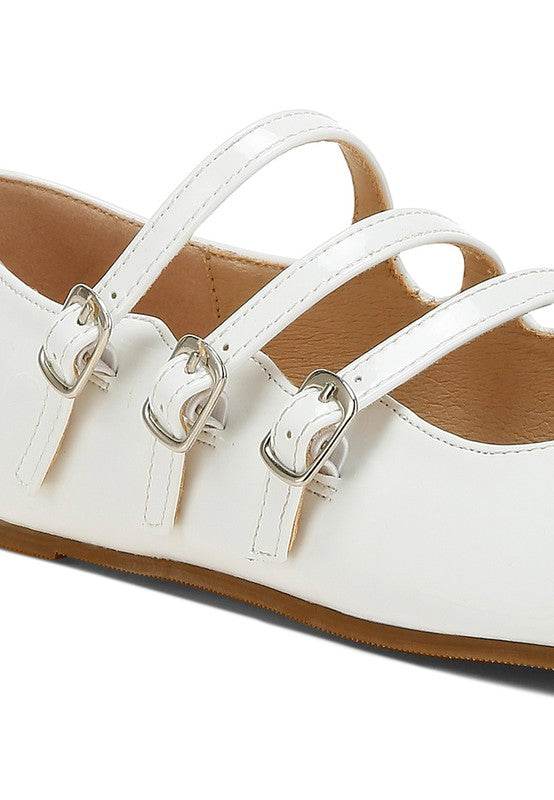 Macarina Triple Strap Mary Jane Ballerinas - Shop Style & More | Fresh Looks, Everyday Deals & Free Shipping