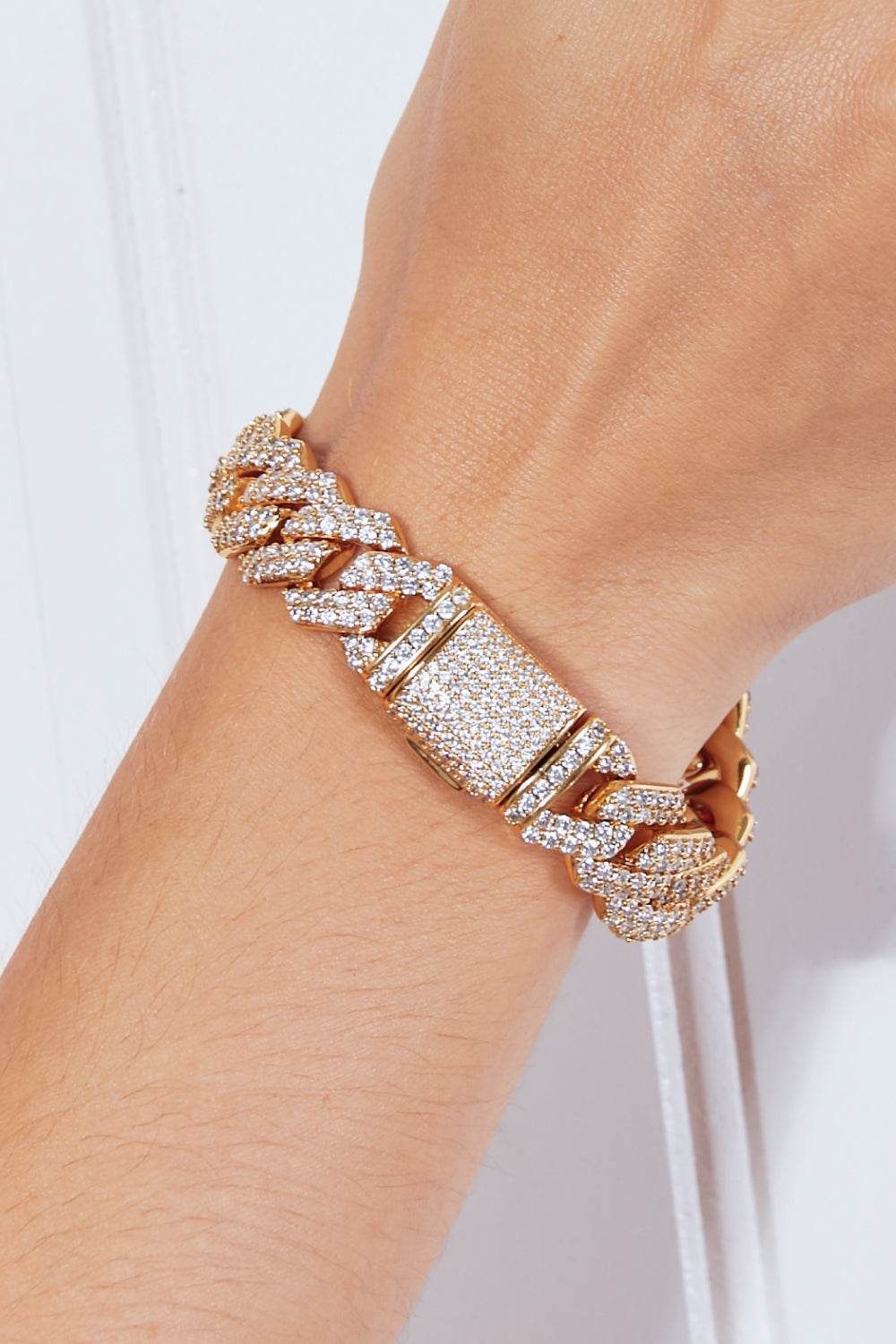 Alloy Inlaid Zircon Bracelet - Shop Style & More | Fresh Looks, Everyday Deals & Free Shipping