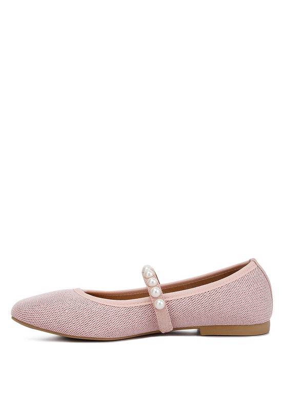 Sassie Pearl Embellished Ballerina Flats - Shop Style & More | Fresh Looks, Everyday Deals & Free Shipping