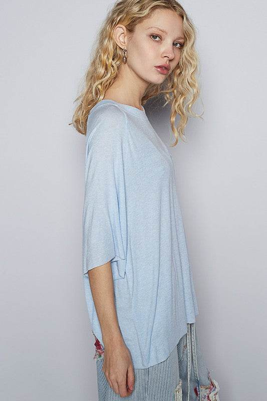 POL Round Neck Half Sleeve T-Shirt - Shop Style & More | Fresh Looks, Everyday Deals & Free Shipping